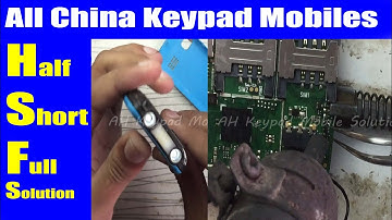 All China Mobile Short Light Blinking Problem Solution QMobile SL100 | Urdu Hindi