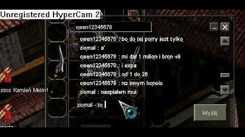 metin2 "gm"  ( proba wyludzenia passow )