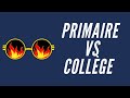 Collge vs primmaire backtoschool