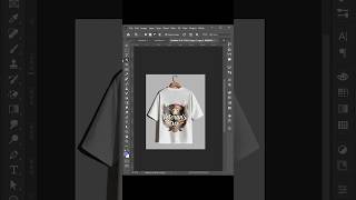 How to Make a FREE T-Shirt Mockup in Photoshop! (Professional Results) 🔥🔥🔥 #shorts