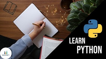 Machinfy - Python Crash Course Session #2 -  كورس بايثون للمبتدئين