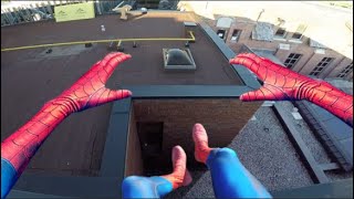 SPIDERMAN Fights Crime IN REAL LIFE - Parkour POV