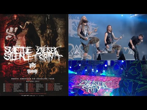 Suicide Silence and Chelsea Grin  co-headlining tour w/ I AM and Peeling Flesh