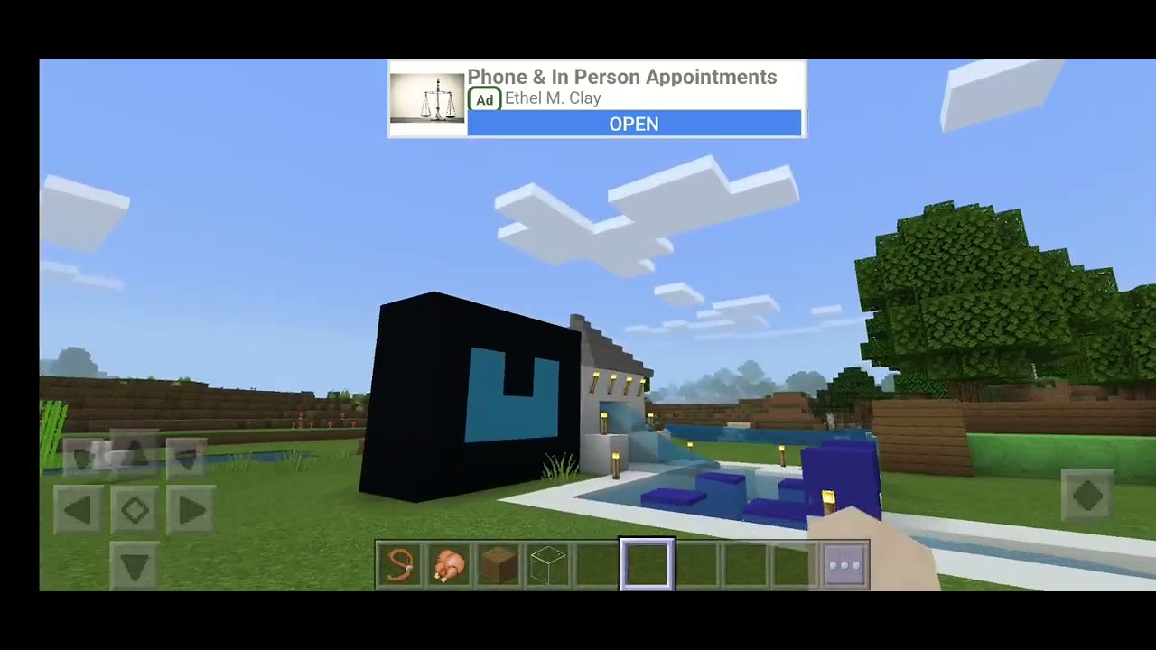 Playing minecraft with my friend - YouTube