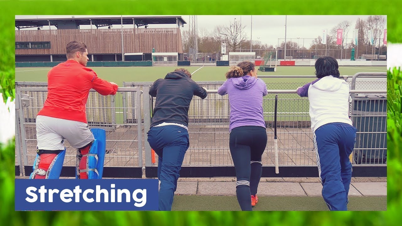 Field Hockey Stretching Tutorial Hockey Preparation HockeyheroesTV