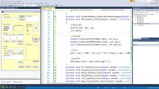 C#   Chapter 5   Looping and Files   Part 8   Loan Payment 1 swf