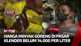Minyak Goreng Harga Rp14.000 Per Liter, Stok Minyak Harga Lama Tidak Laku | kabar Pasar tvOne