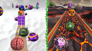 New gamplay 2 screen GOINGBALL hig level #goingballs #swiftrungaming #goingballgameplay #goingviral 