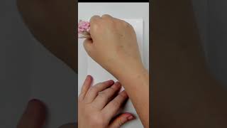 How To PAINT FLOWERS with COTTON SWABS