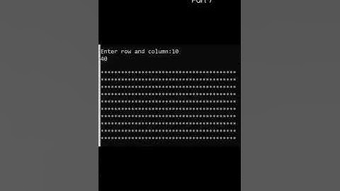 printing pattern part 7 | c programming | #shorts #clanguage