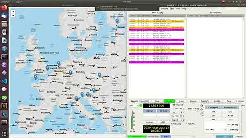 Plotting WSJT-X logs in realtime