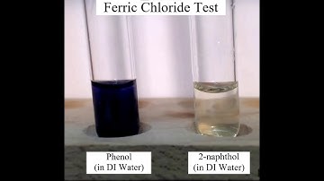 Ferric Chloride Test for Phenols