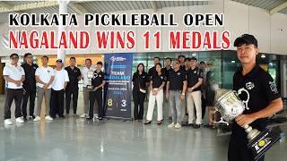 Nagaland wins 11 medals at Kolkata Open Pickleball Tournament
