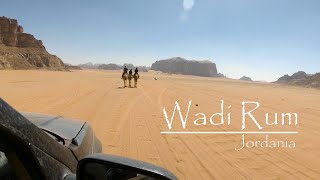 Pustynia Wadi Rum i nieziemskie krajobrazy w Jordanii
