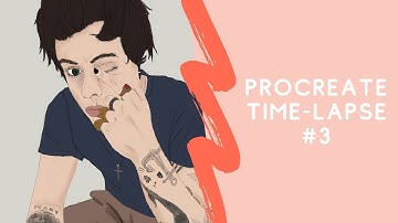 Procreate Time-Lapse #3 - Harry Styles