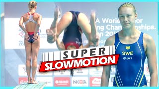 [Super SlowMotion] Girls Diving Highlights - 2016 World Championship Kazan - Part 1