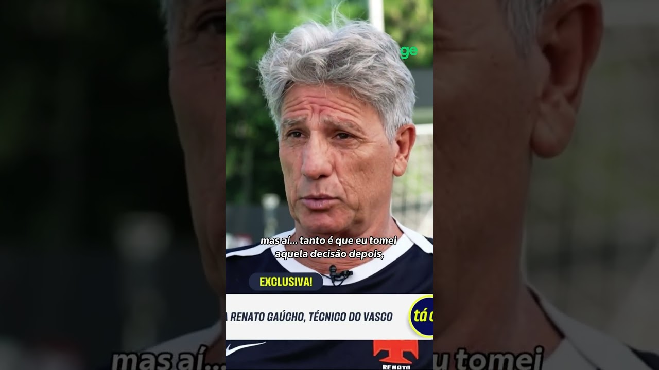 RENATO GAÚCHO RELEMBRA SEU PEDIDO DE DEMISSÃO NO FLUMINENSE EM 2025 | #shorts | ge.globo
