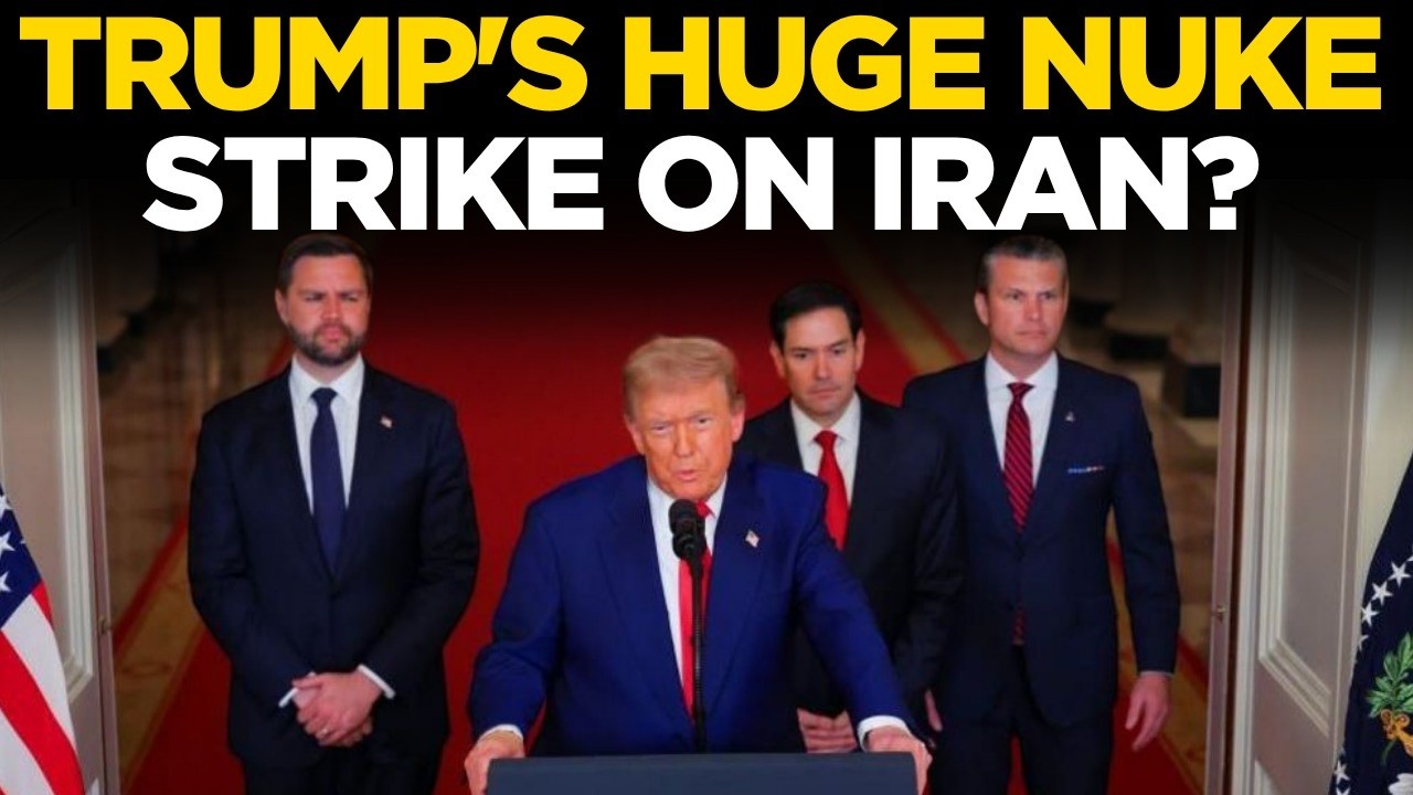 US-Iran War LIVE: President Trump addresses the nation after US strikes ...