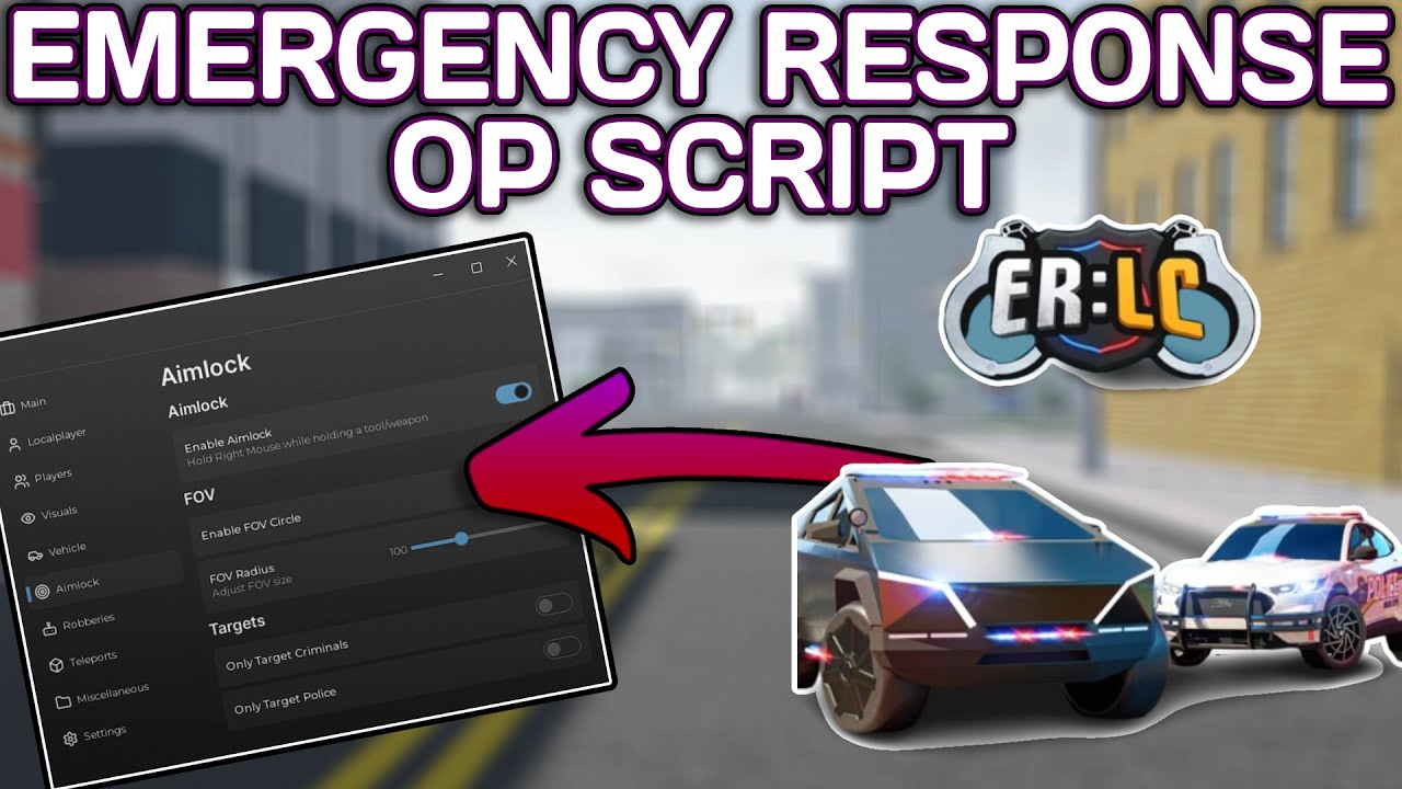 [NEW] Emergency Response: Liberty County Script (2025) - Aimlock | Auto ...