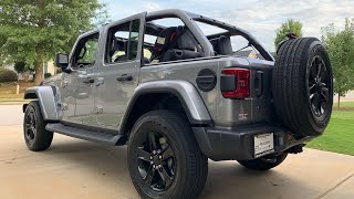 How to take your Jeep JL hard top off all by yourself!!