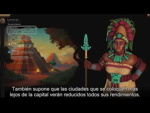 Civilization VI - New Frontier Pass - La civilización maya y su líder