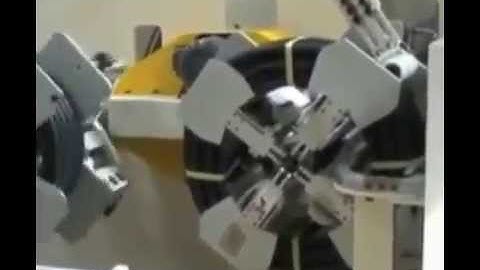 Automatic pipe Coiling & Strapping Machine