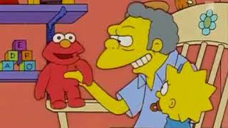 Elmo en los Simpsons{Español Latino}