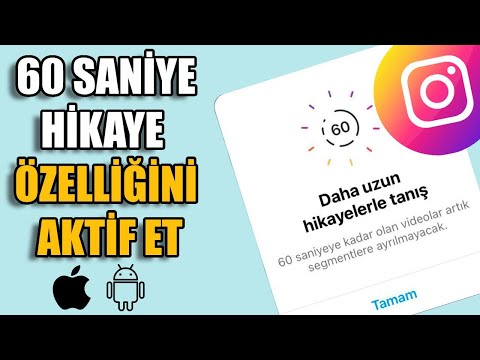 60 saniye story atamıyorum sorunu ve çözümü | How To Make Instagram Story 60 Seconds