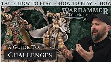 Beginners Guide to Combat Challenges | How to play Horus Heresy 3