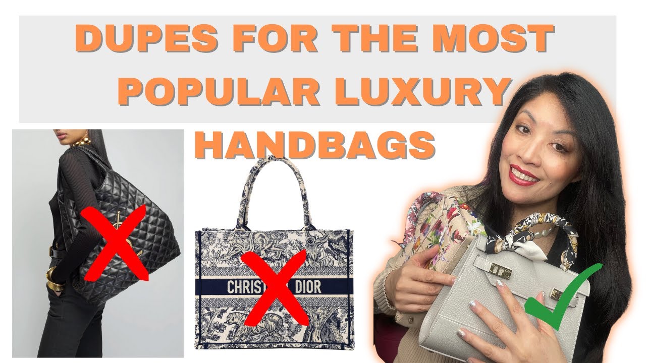 Designer Bag Dupes With a Similar Style as High-End Brands