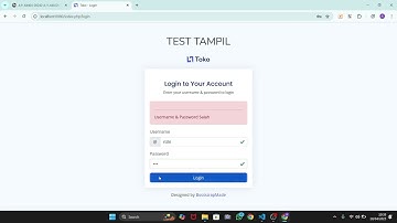 VIDIO DEMO PEMROGRAMAN WEB LANJUT