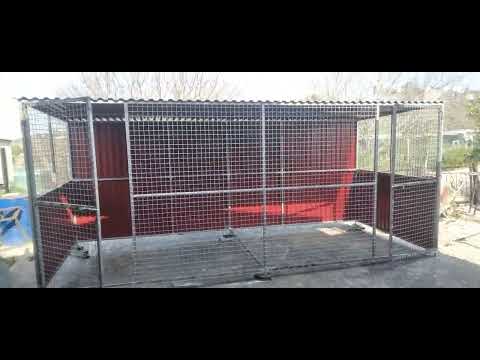 قفص حديد للكلاب