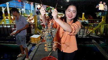 Hành trình Xuyên Việt lần đầu Câu Mực đêm ăn Hải sản tươi sống toàn món ngon ở Vịnh Vũng Rô Phú Yên