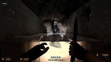 ZOMBIE ESCAPE MOD ON COUNTER-STRIKE: SOURCE, MAP: ZE_outlast, CSS