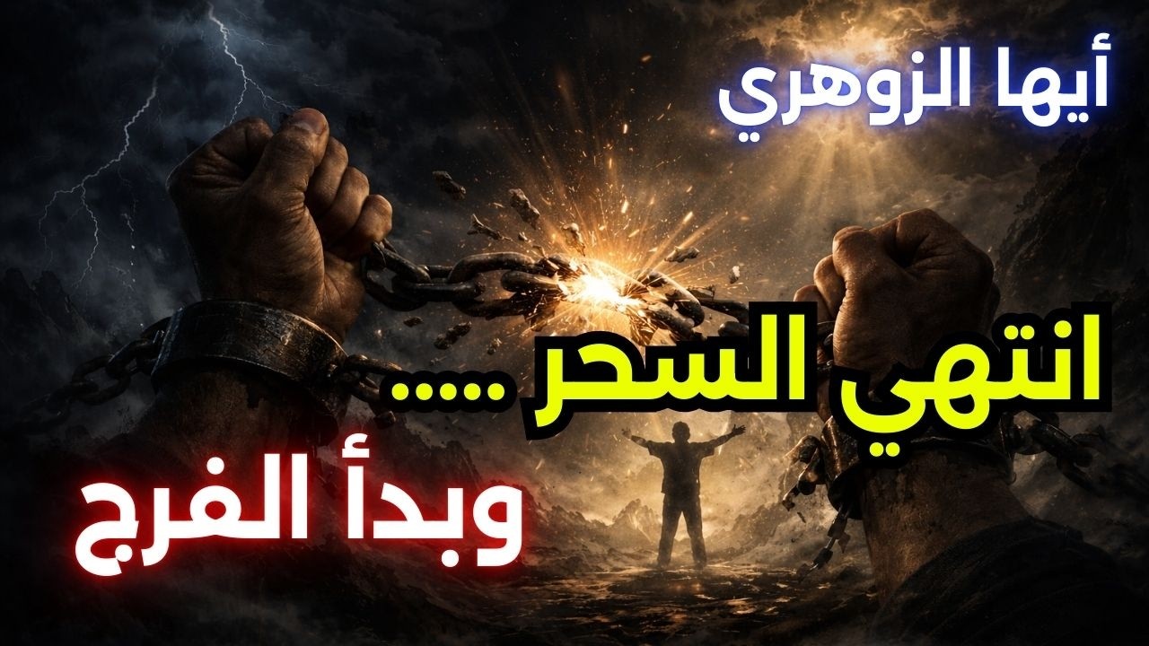 أيها الزوهري… انتهى السحر وبدأ الفرج! لحظة انكسار القيود وانتصار النور