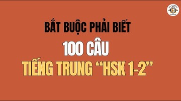 CHỈ 100 CÂU NÀY! 🤫 Tiếng Trung Giao Tiếp Trôi Chảy Trong 7 Ngày | 100 Câu Dùng Nhiều Nhất