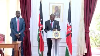 How Noordin Hajis Swearing-In Ceremony Went Down At State House