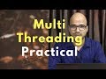 13.2 Multithreading in Java Practical