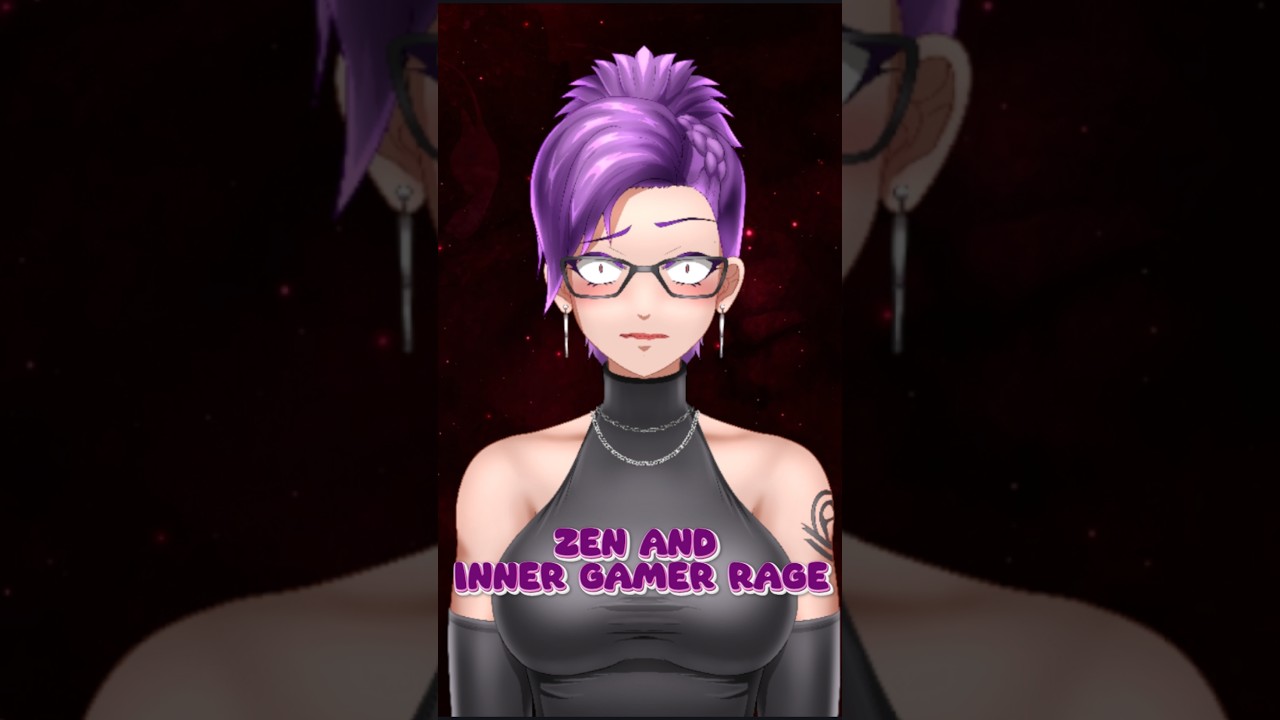 How I deal with my inner gamer rage 💢 #vtuber #funny #gaming