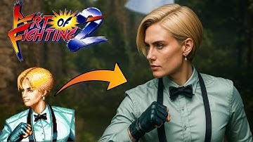 Art Of Fighting 2 in Real Life: Every Character Brought to Life with AI