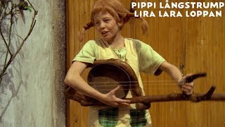 Video thumbnail of "Pippi Långstrump - Lira lara loppan - Officiell musikvideo!"