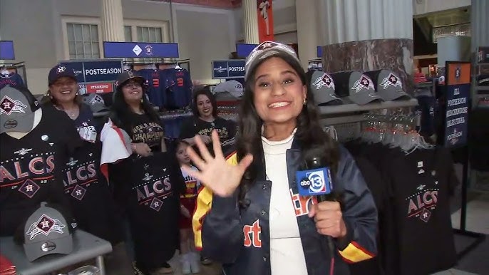 Fans line up for special Astros 'Gold Rush' gear