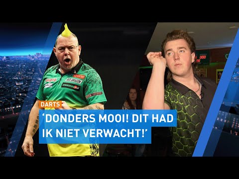Danny Jansen verslaat wereldkampioen darten Peter Wright | Hart van Nederland