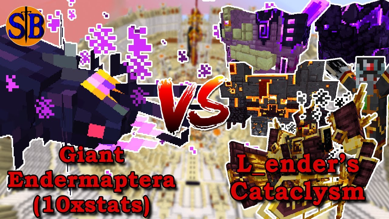 Ender Guardian (L_Ender 's Cataclysm) vs Mowzie's mobs