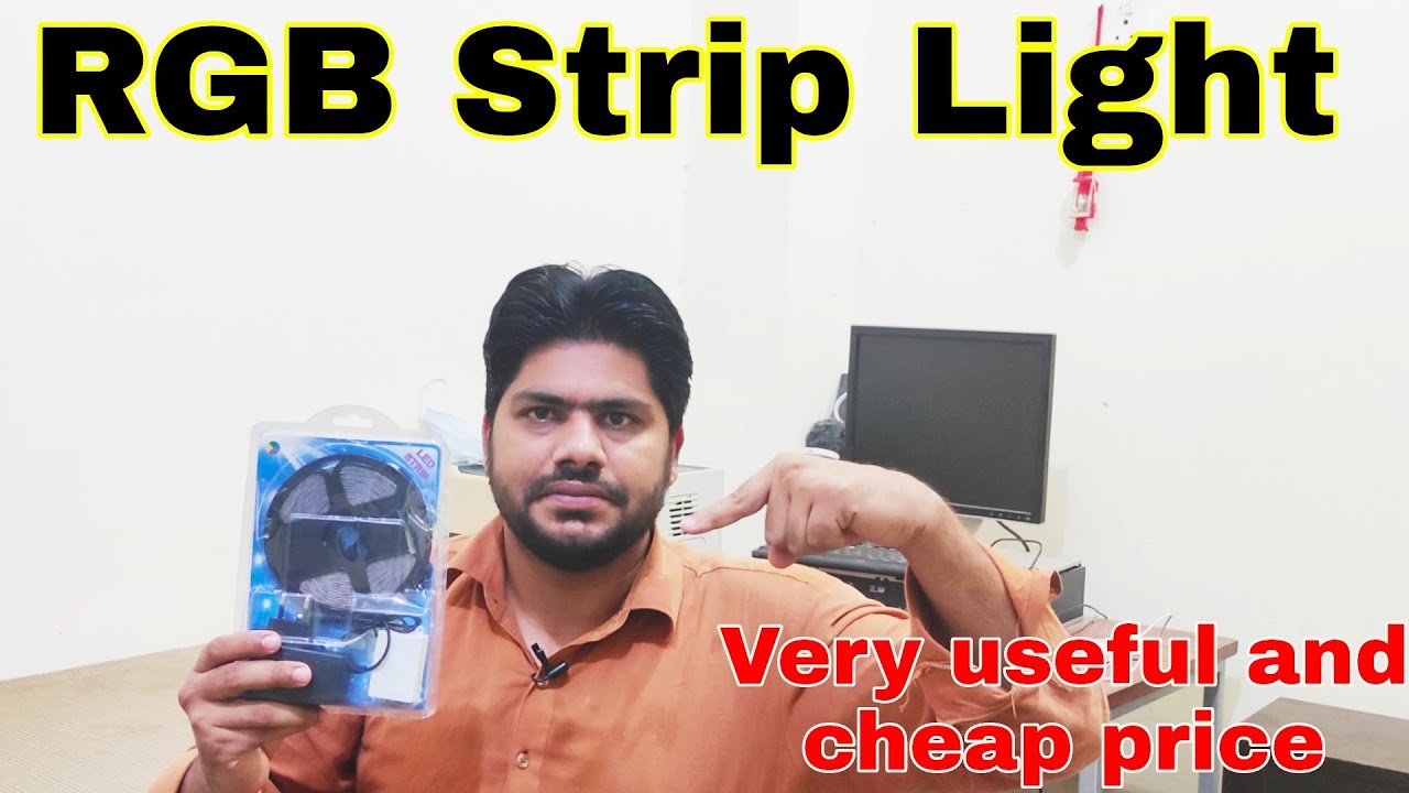 RGB LED Strip Lights Daraz pk Unboxing Review YouTube