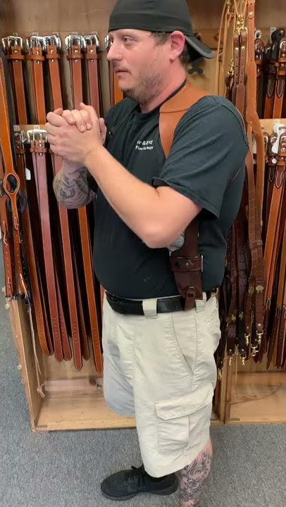 Tucker Gunleather - Vertical Shoulder Holster - Speed Draw