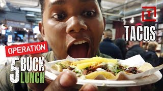 The Best Cheap Lunch in NYC's Chelsea || 5 Buck Lunch