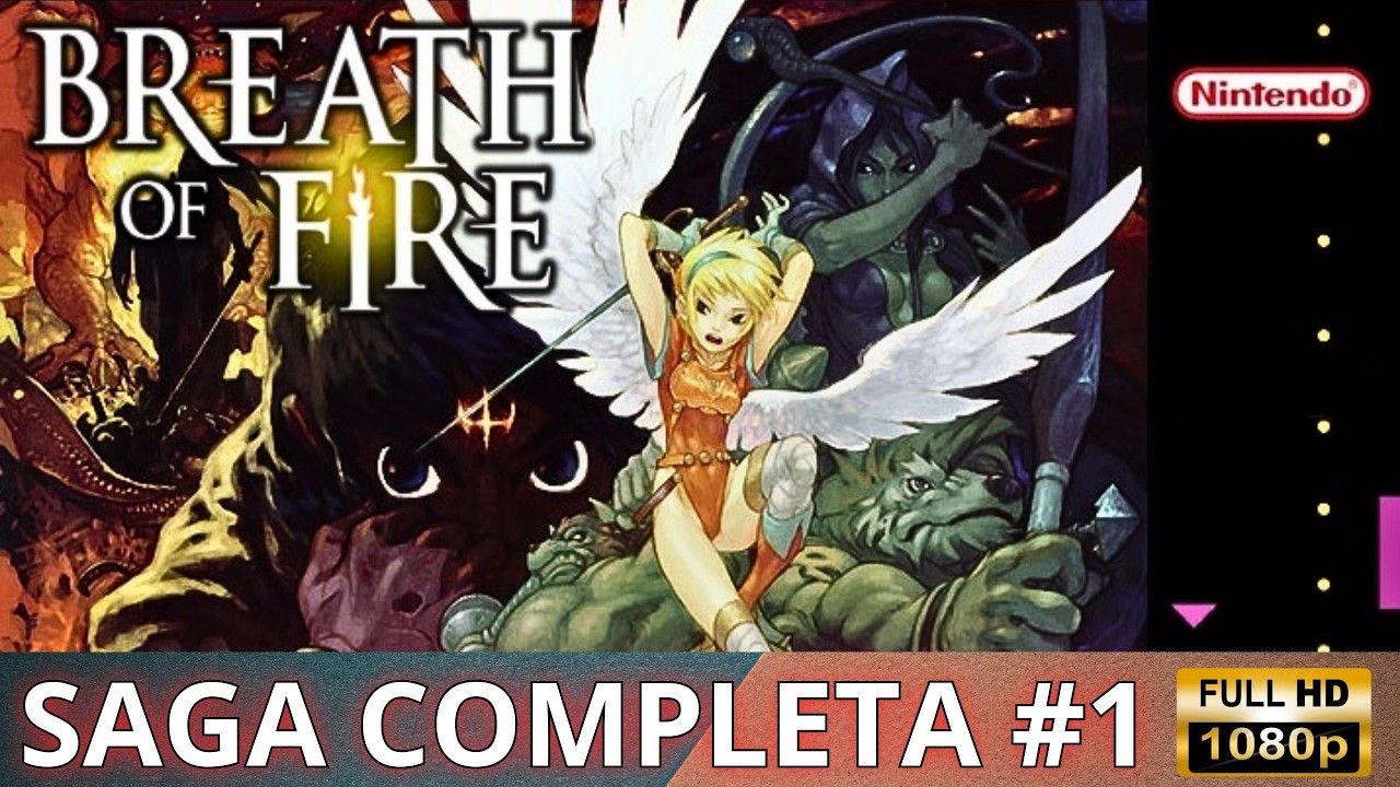 BREATH OF FIRE【SNES RETRO #1】Полная сага - FULL HD 2025 | Классика ретро-бит-эм-ап