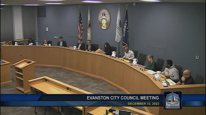 Evanston City Council Meeting 12-12-2022