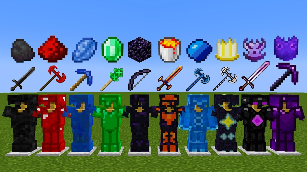 Which Armor Is The Strongest in Minecraft! 50 ULTIMATE ARMOR! - YouTube